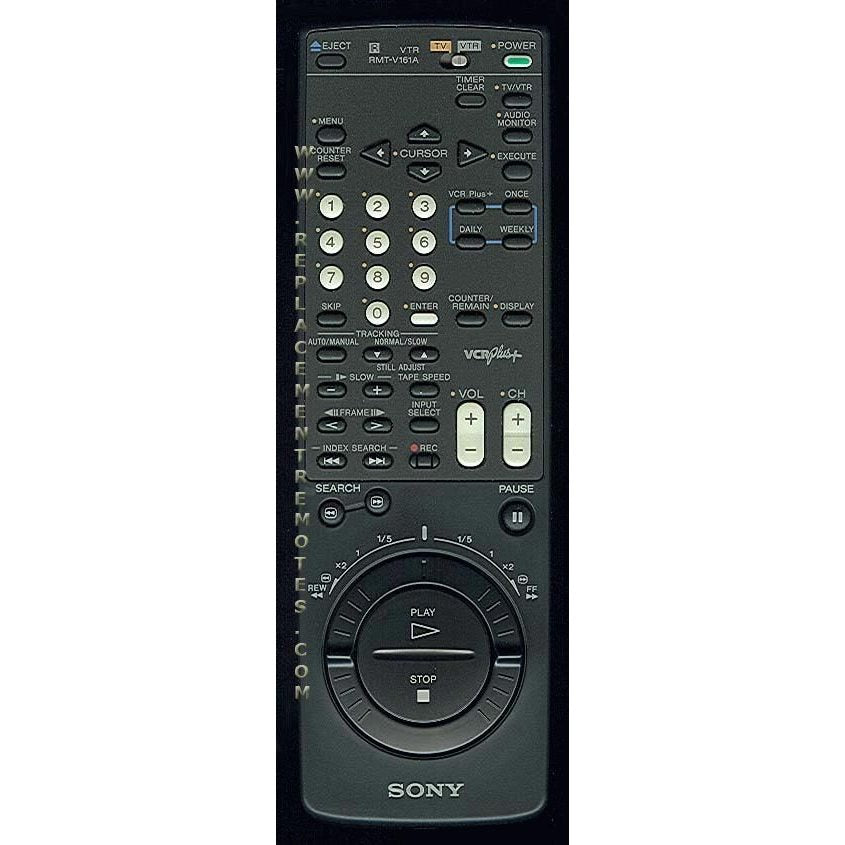 Sony RMT-V161A VCR Remote Control - 147348322 - RMTV161A