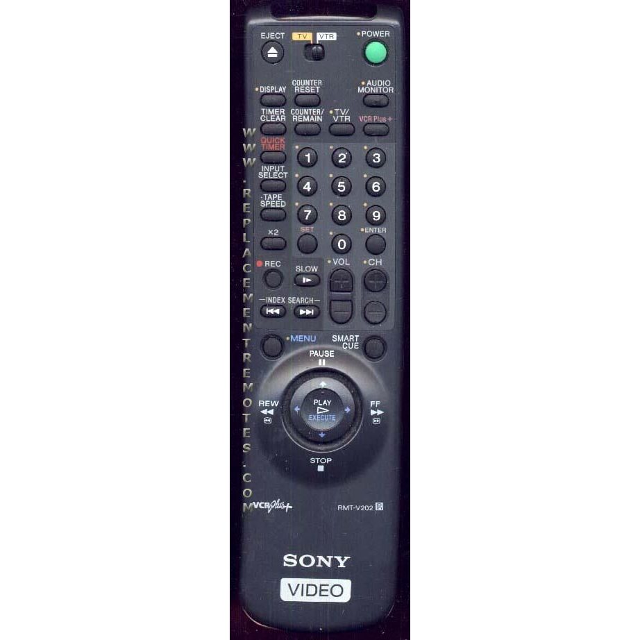 Sony RMT-V202 VCR Remote Control - 147502711 - RMTV202