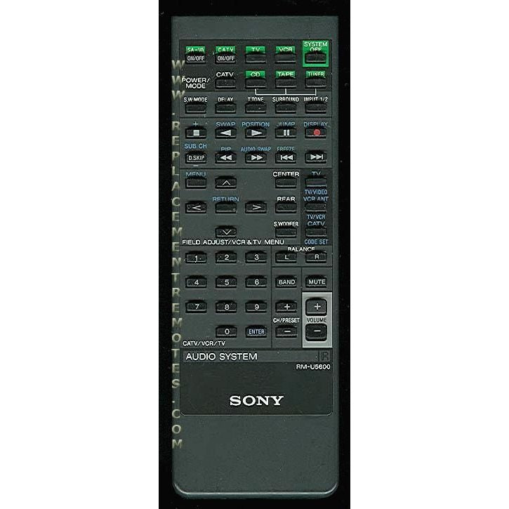 Sony RM-U5600 Audio Remote Control - RMU5600