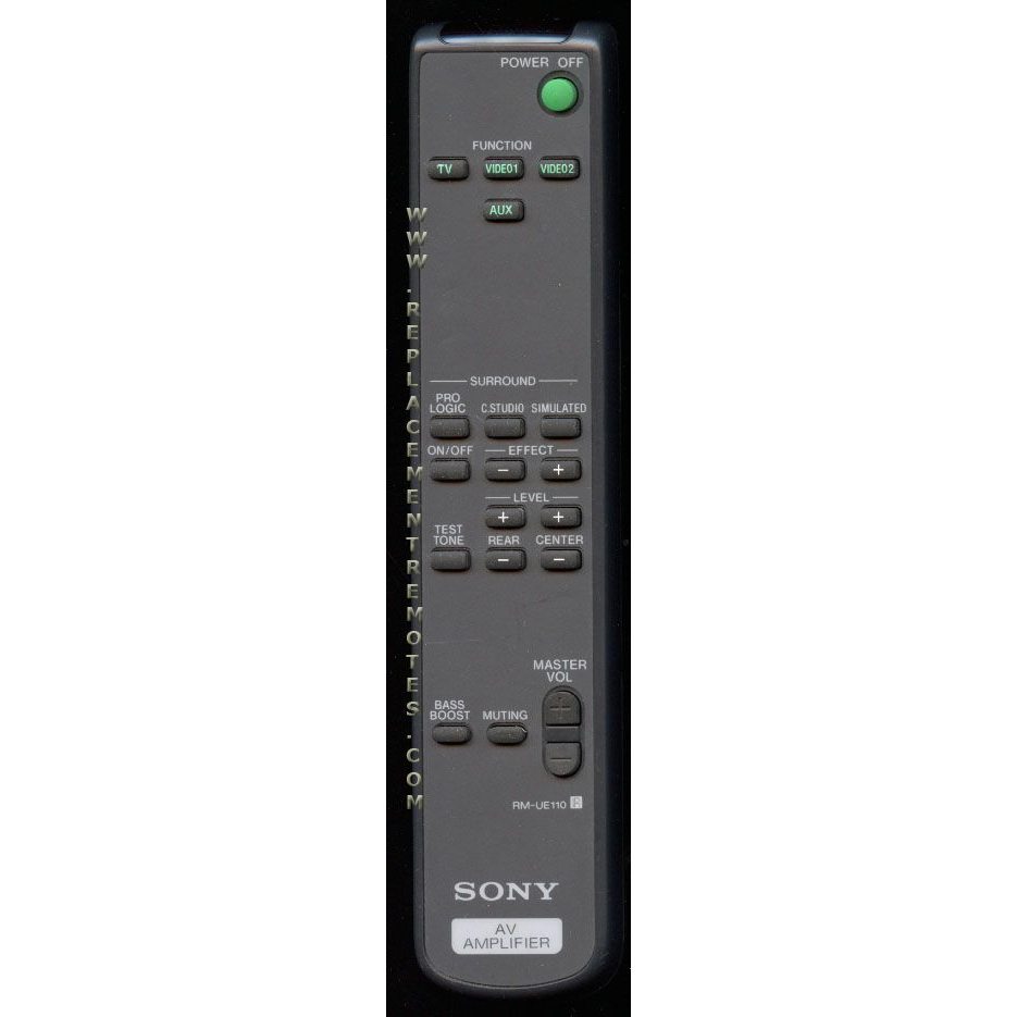 Sony RM-UE110 Receiver Remote Control - RMUE110