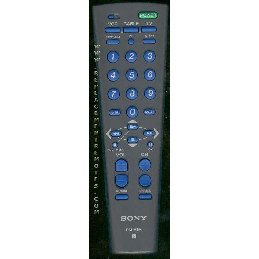 Sony RM-V8A TV Remote Control - RMV8A