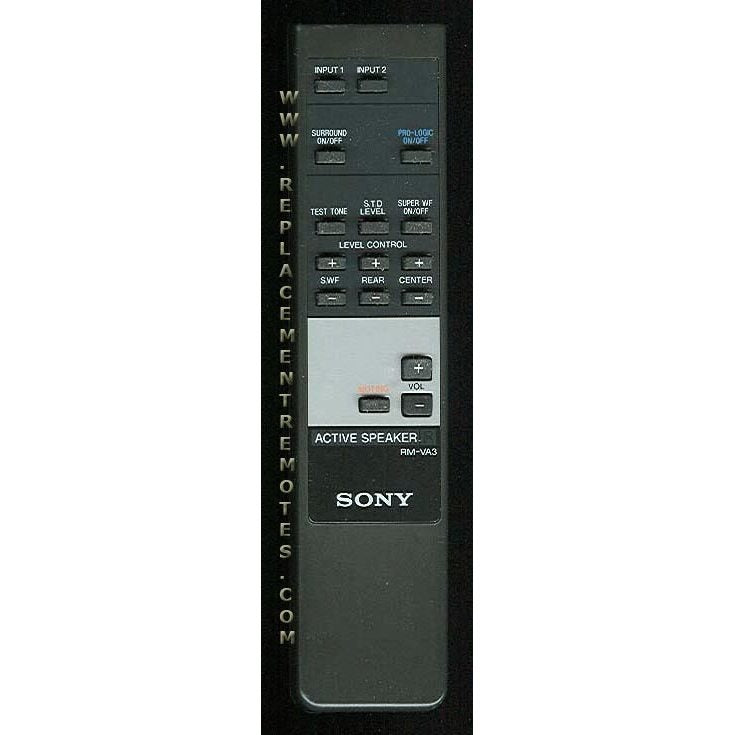 Sony RM-VA3 Audio Remote Control - RMVA3