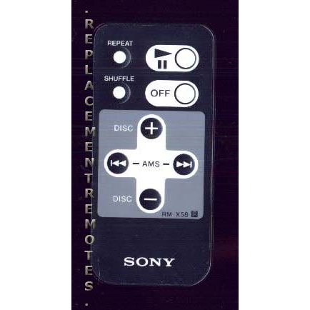 Sony RM-X58 Car Audio Remote Control - RMX58