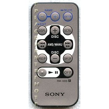 Sony RMX89 Audio Remote Control
