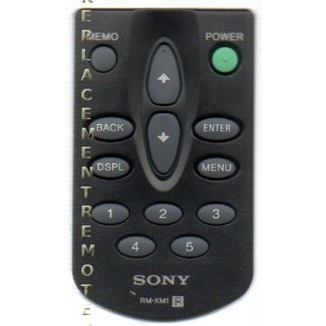 Control remoto de audio Sony RMXM1