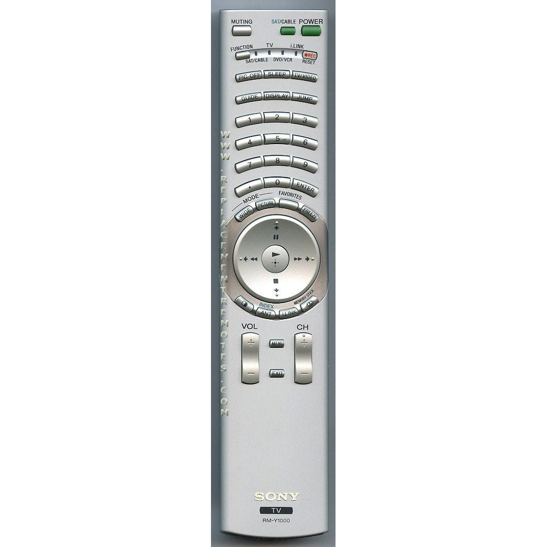 Sony RM-Y1000 TV Remote Control - RMY1000