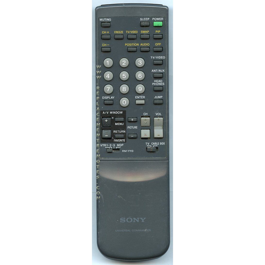 Sony RM-Y113 TV Remote Control - RMY113
