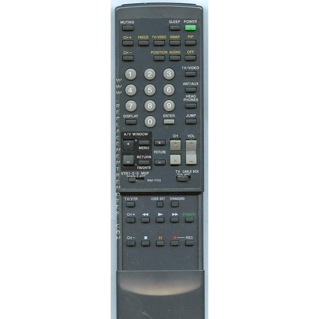 Sony RM-Y113 TV Remote Control - RMY113