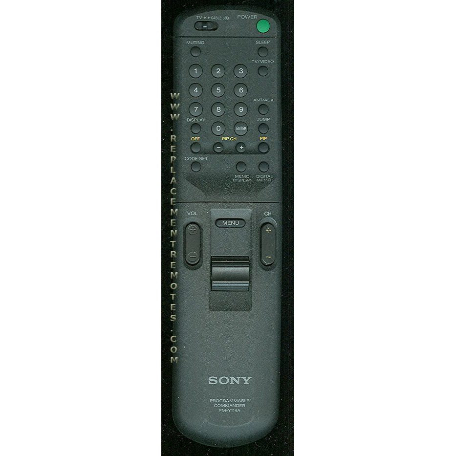 Sony RM-Y114A Audio Remote Control - RMY114A
