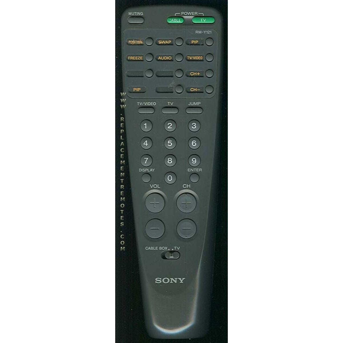 Sony RM-Y121 TV Remote Control - RMY121