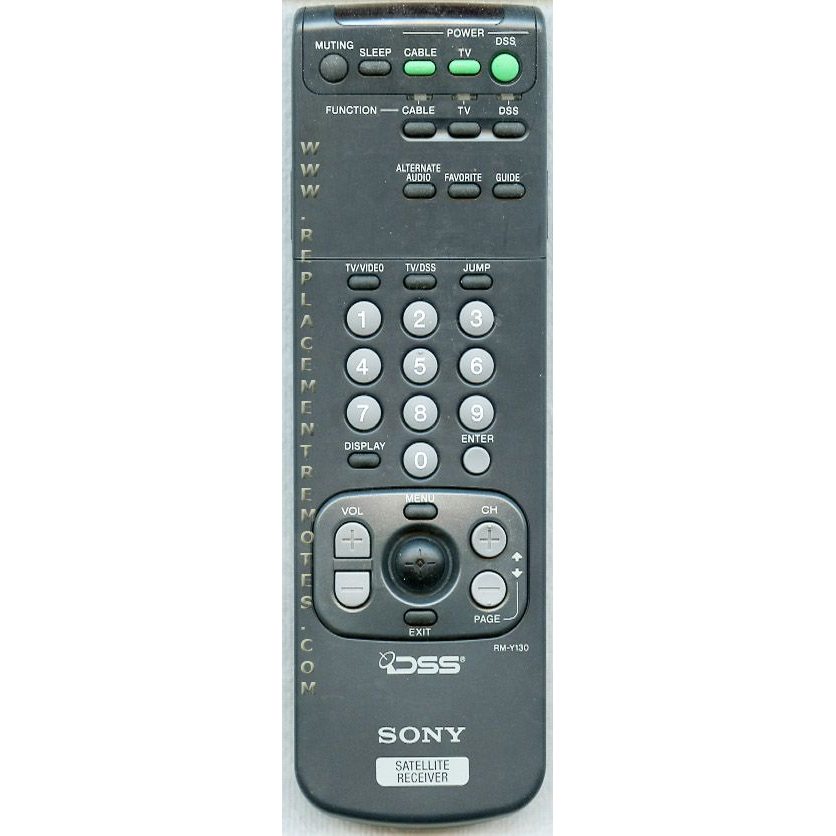 Sony RM-Y130 Satellite Remote Control - RMY130