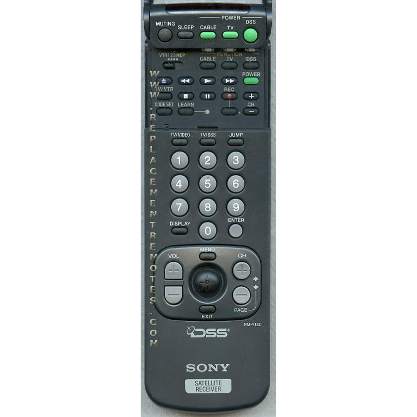 Sony RM-Y130 Satellite Remote Control - RMY130