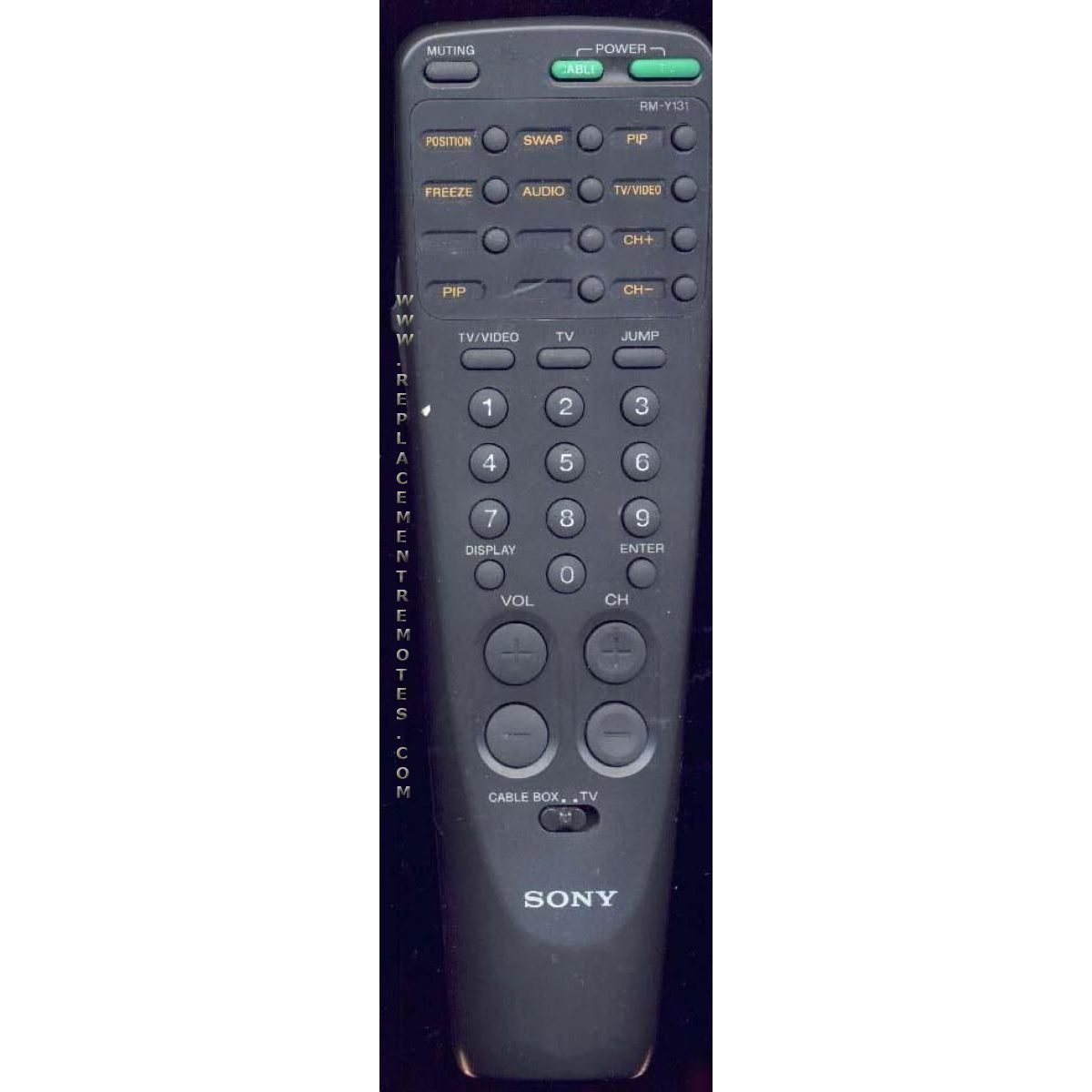 Sony RM-Y131 TV Remote Control - RMY131