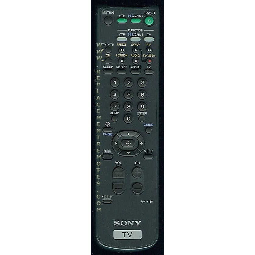 Sony RM-Y136/M TV Remote Control - RMY136