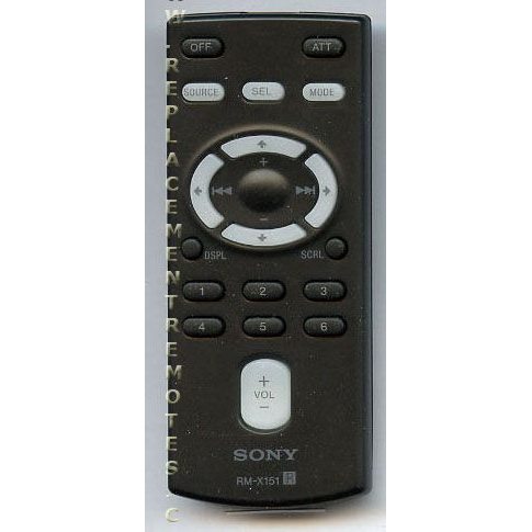 Sony RM-Y151 Audio Remote Control - RMY151