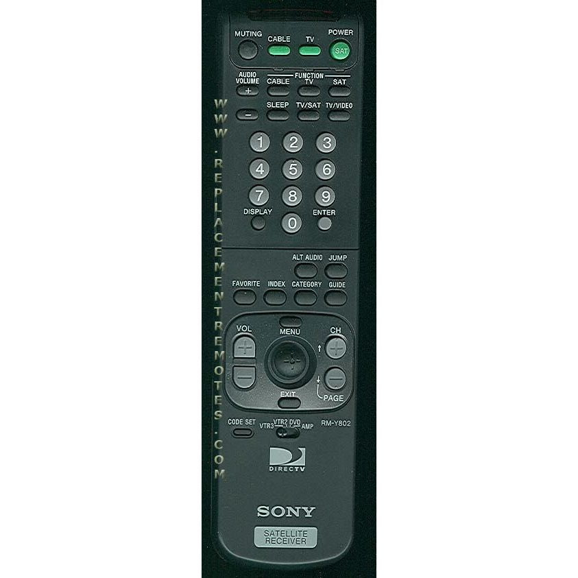Sony RM-Y802 Satellite Remote Control - RMY802