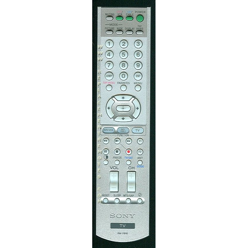 Sony RM-Y916 TV Remote Control - RMY916
