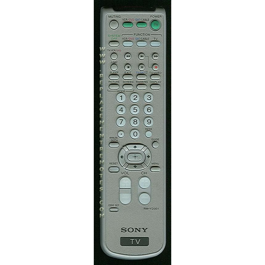 Control remoto para televisor Sony RMYD001