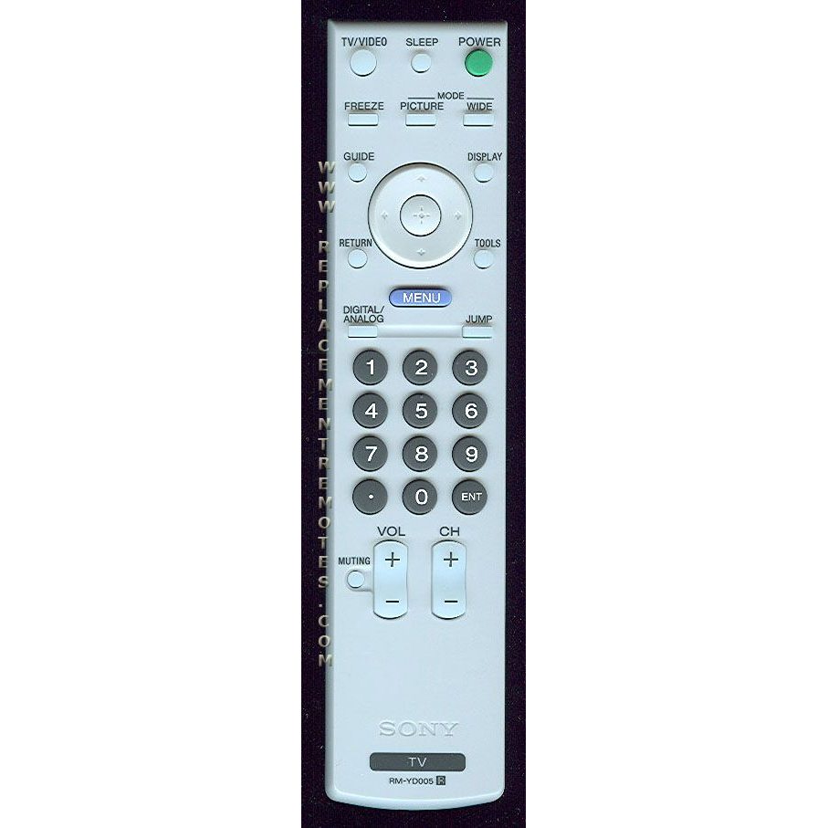 Sony RM-YD005 TV Remote Control - RMYD005
