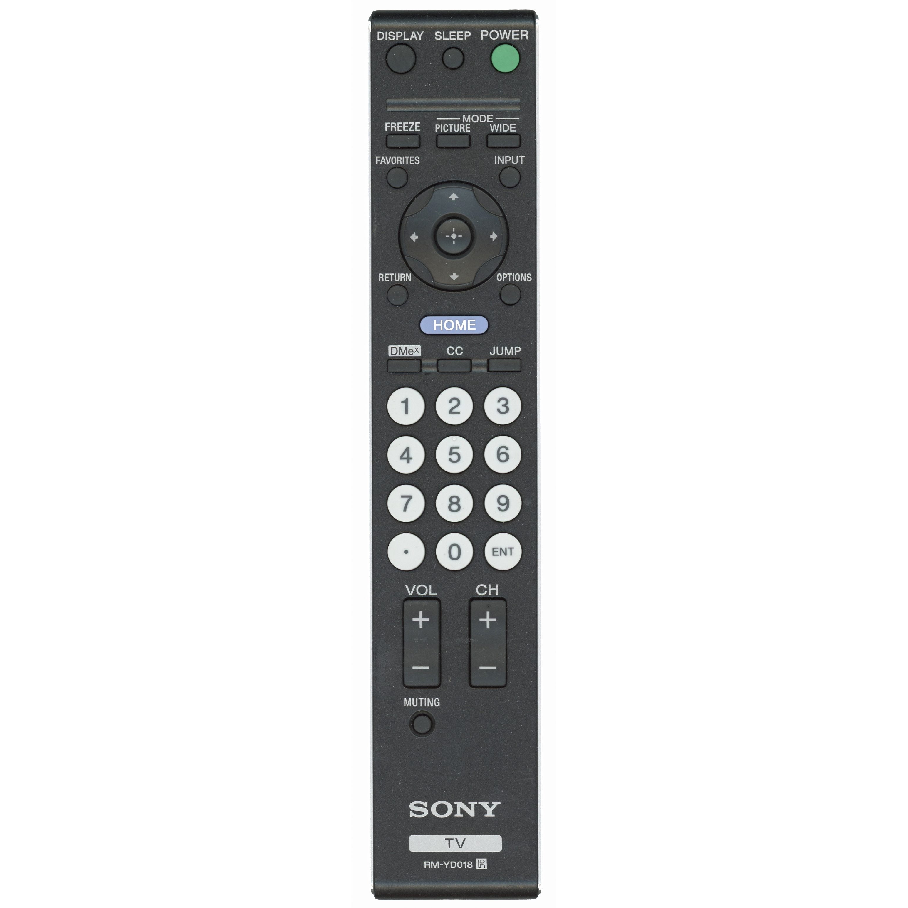 Sony RM-YD018 TV Remote Control - RMYD018