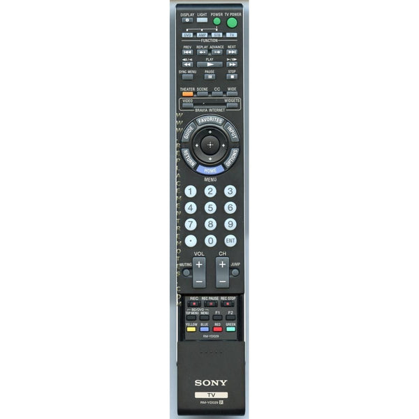 Sony RM-YD029 TV Remote Control - RMYD029