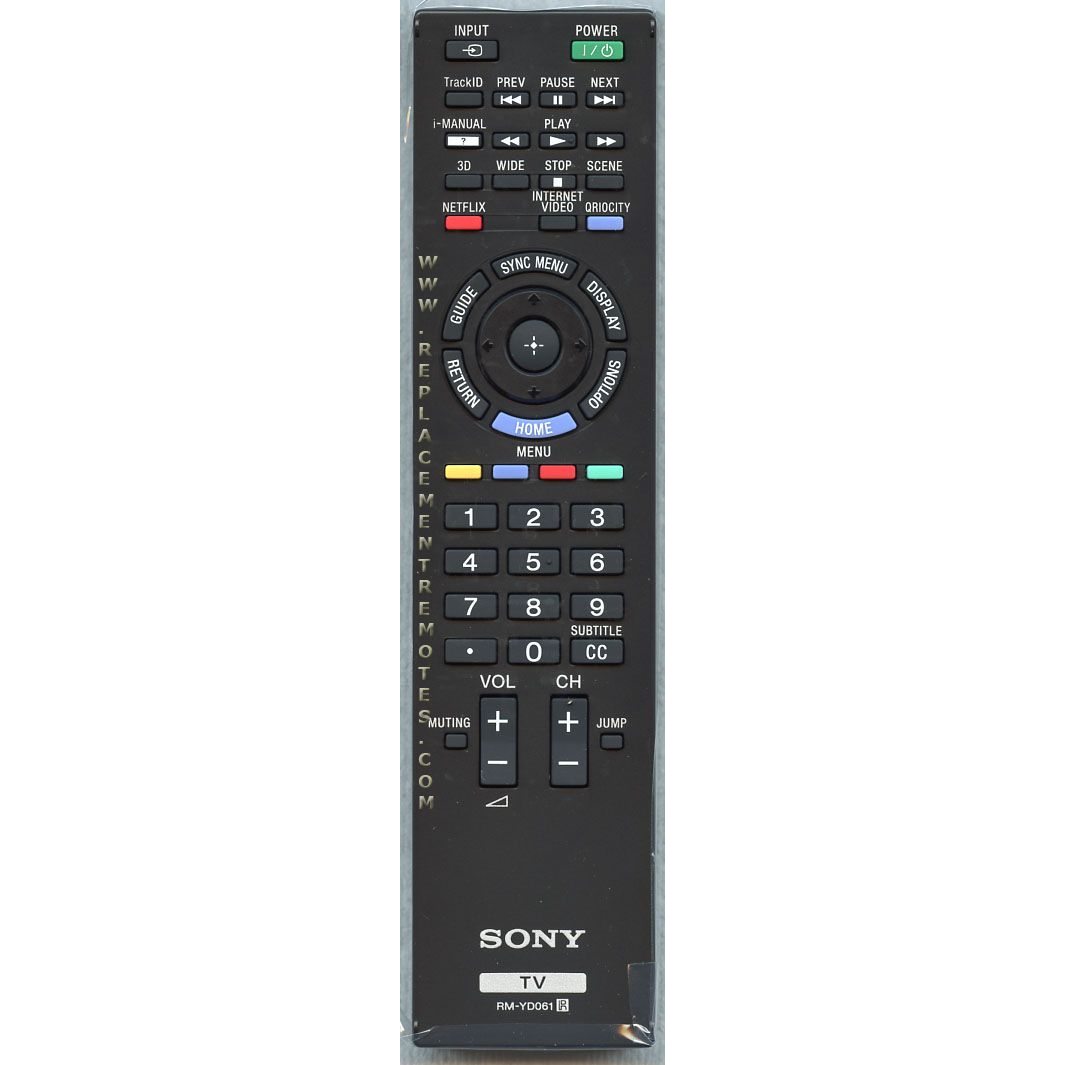 Télécommande pour téléviseur Sony RMYD061