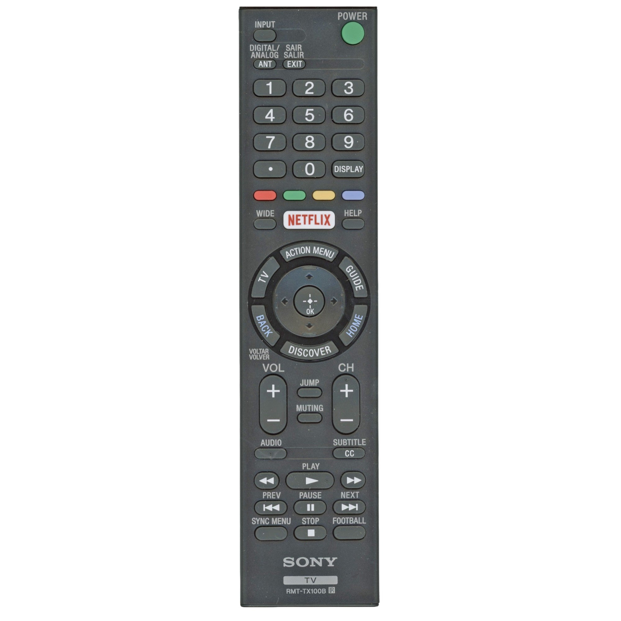 Sony RMT-D304 4K Ultra HD Media Streaming Player Remote Control - 1492