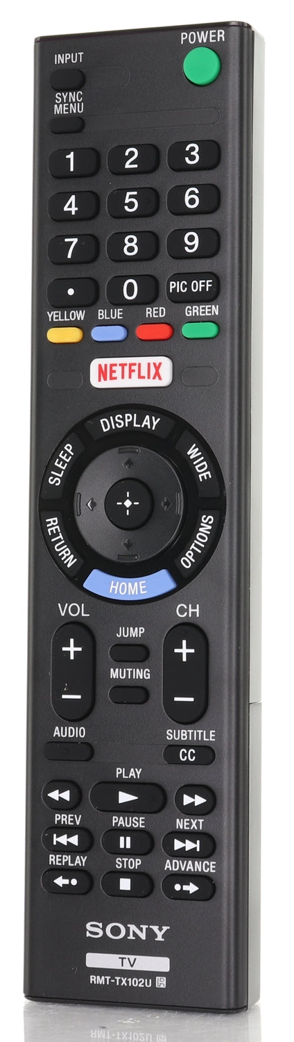 Télécommande pour téléviseur Sony RMTTX102U