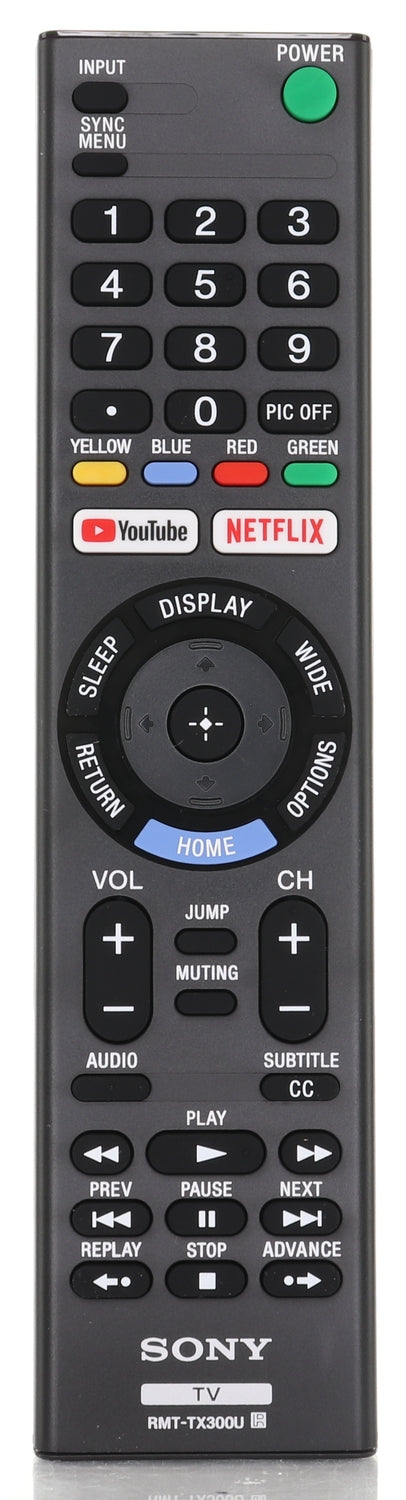 Sony RMT-TX300U TV Remote Control - RMTTX300U