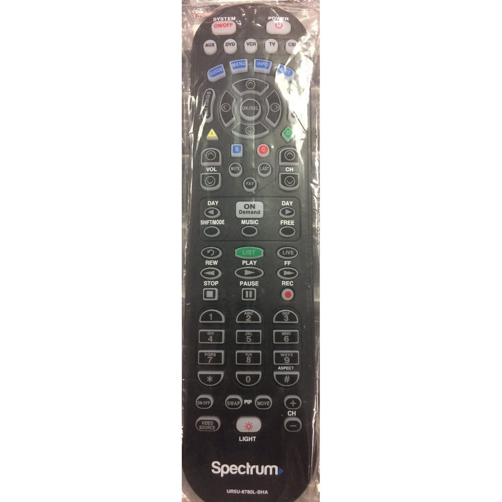 Spectrum Cable Remote Sensor Spectrum UR5U8780LBHA Cable Remote Control