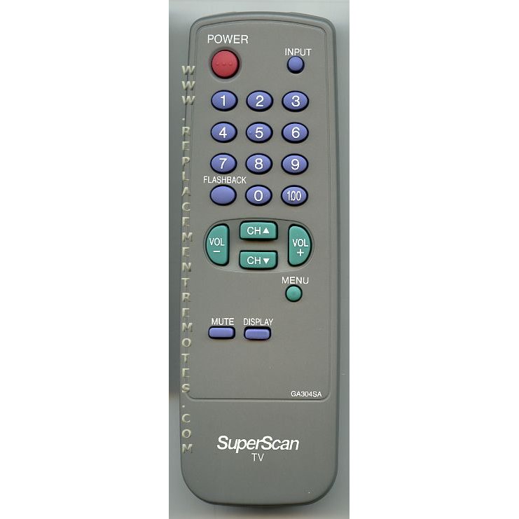 Télécommande TV Superscan GA304SA