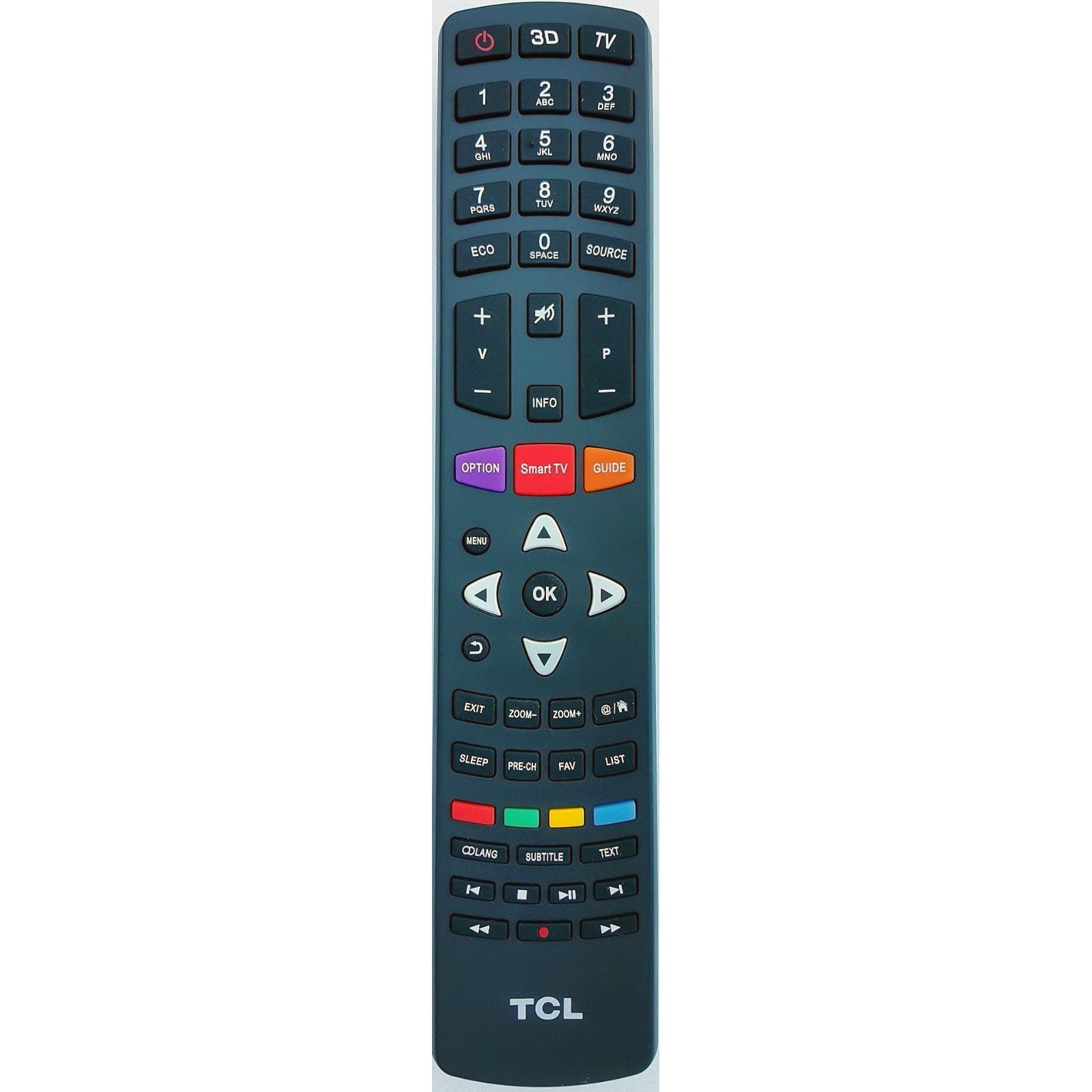 Control remoto para TV TCL 06-IRPT53-A001