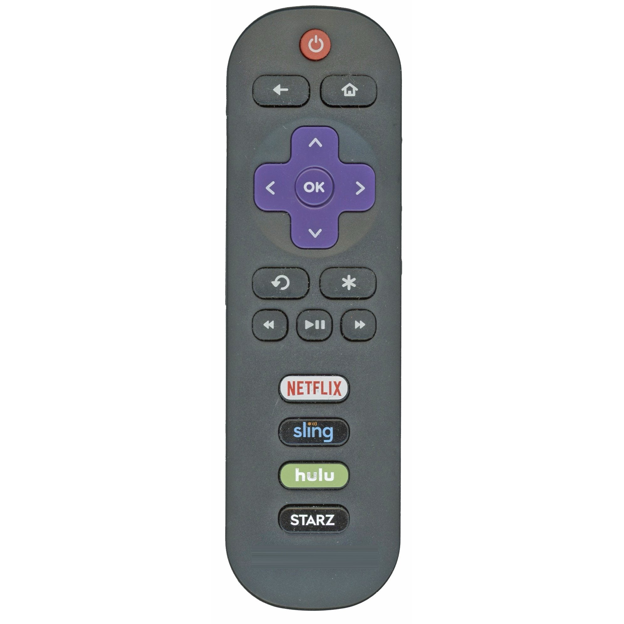 Télécommande TCL RC280 pour téléviseur Roku - Netflix, Sling, Hulu, Starz - RC280-HULU