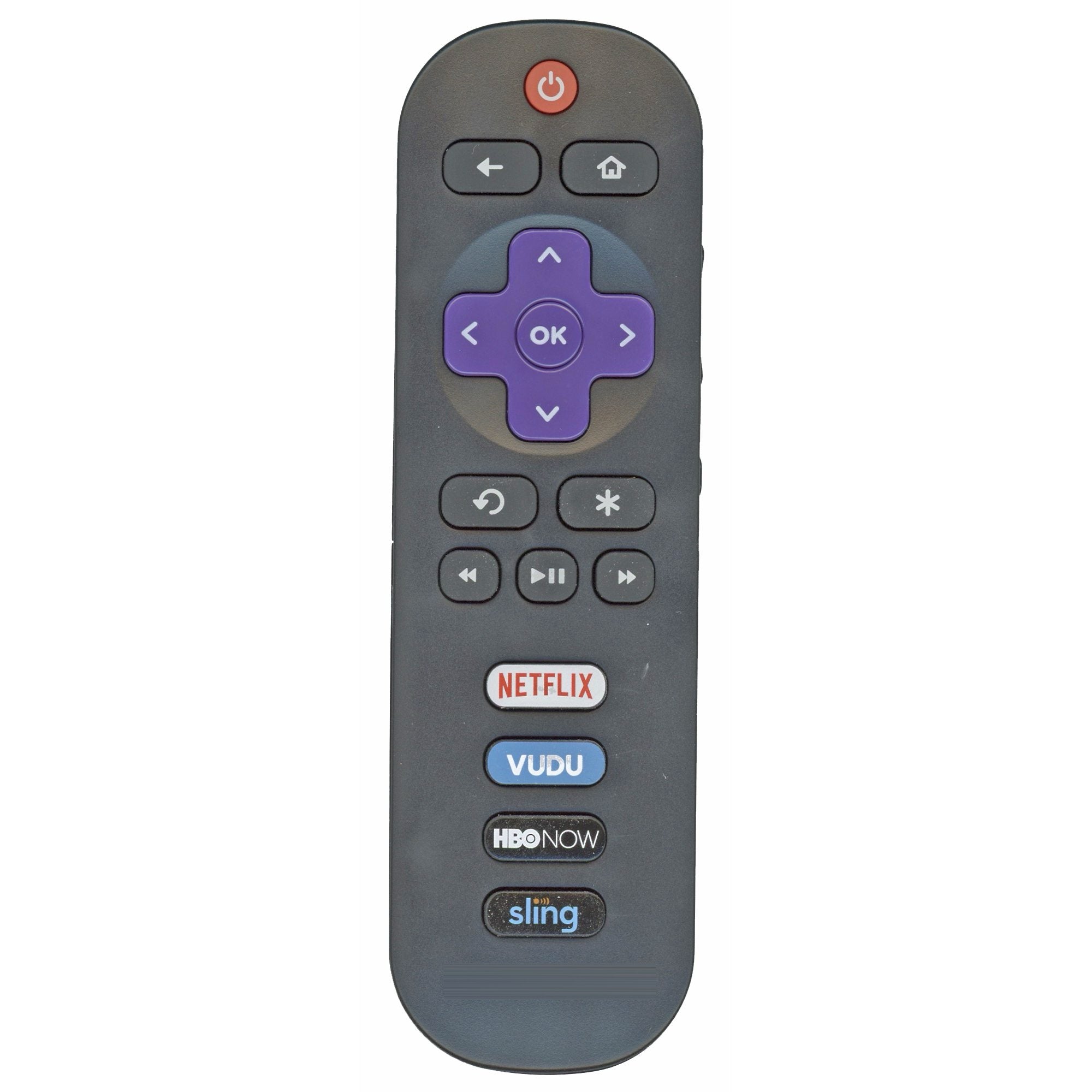 TCL RC280 Roku TV Remote Control - Netflix, Vudu, CBS, Sling - 06-IRPT