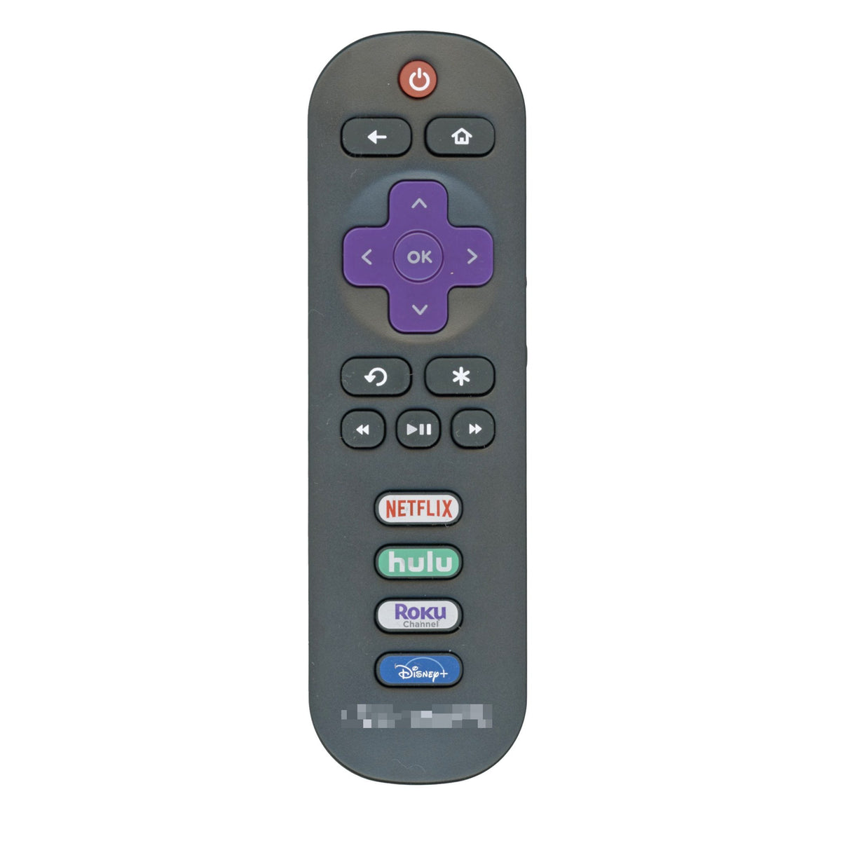 TCL RC280J Roku TV Remote Control - 06-IRPT20-URC280J