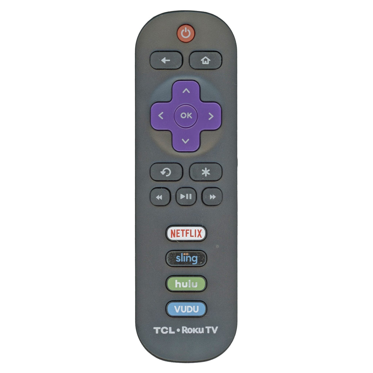 Control remoto de TV Roku TCL RC280J - 06-IRPT20-IRC280J