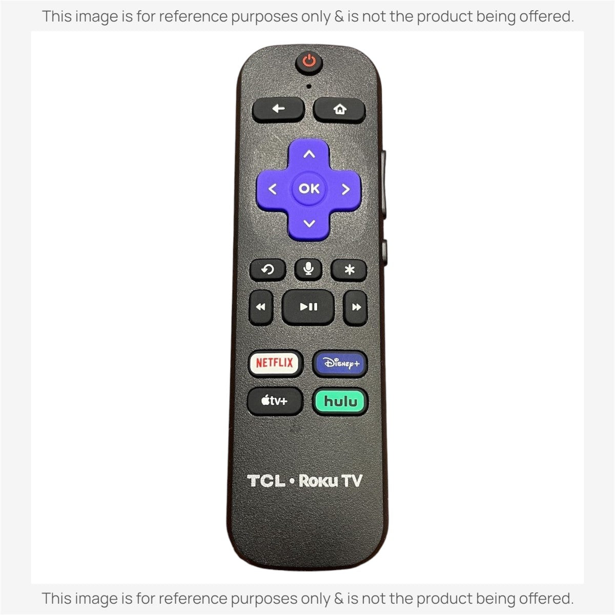 TCL RCEL5 POUR ROKU avec Télécommande Vocale TV - RC-EL5, 21001-000011
