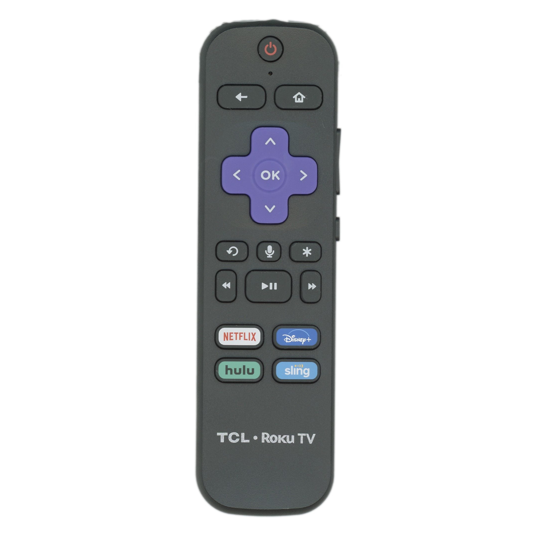 TCL RCEL5 Voice Roku TV Remote Control - Netflix, Disney, Hulu, Sling