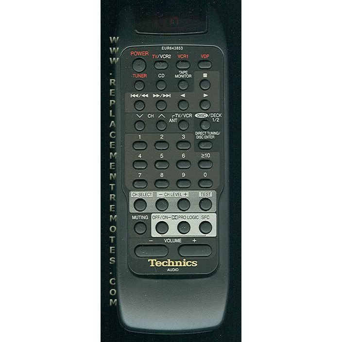 Control remoto de audio Technics EUR643853