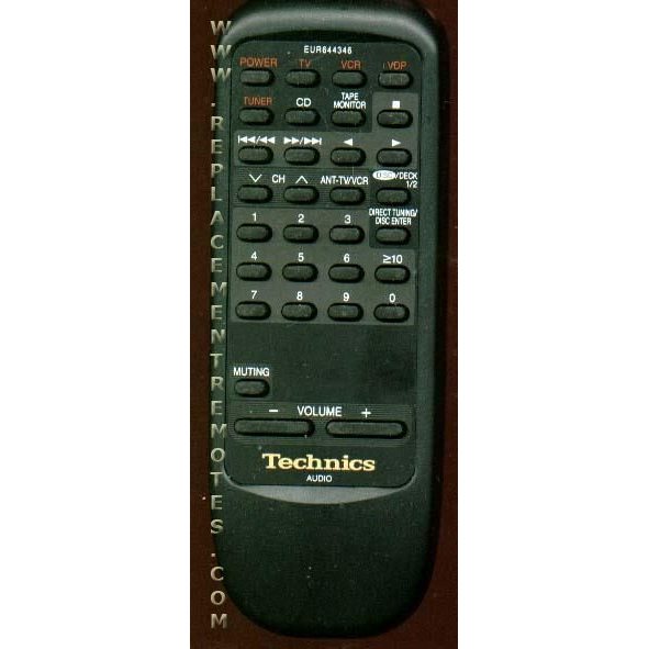 Télécommande audio Technics EUR644346