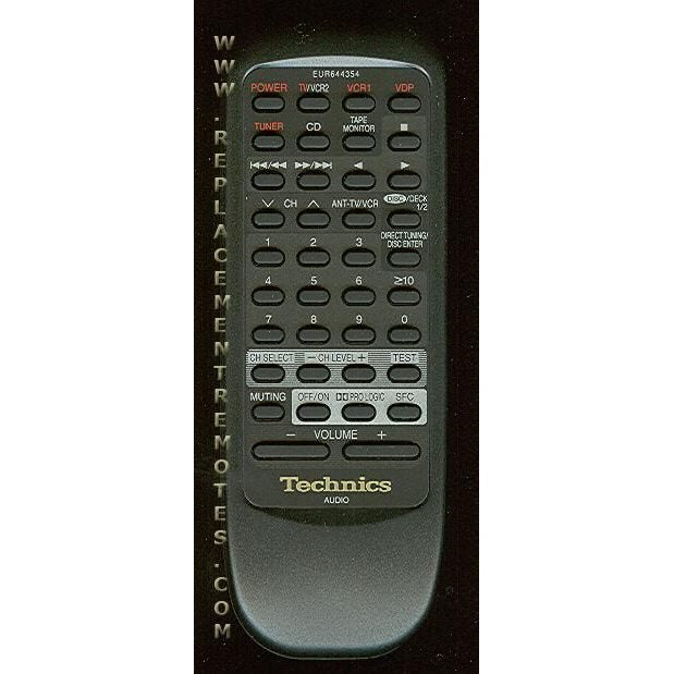 Control remoto de audio Technics EUR644354
