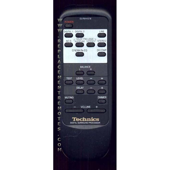 Télécommande audio Technics EUR644378