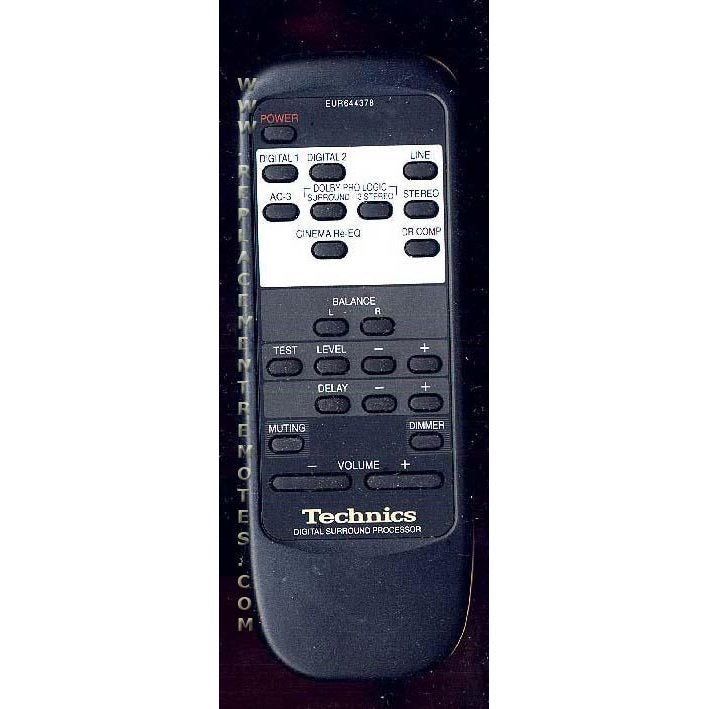 Télécommande audio Technics EUR644738