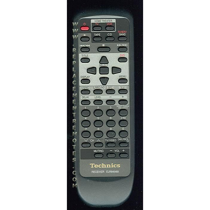 Control remoto para cine en casa Technics EUR646489