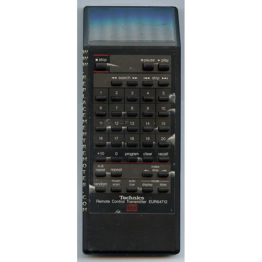Control remoto de audio Technics EUR64712