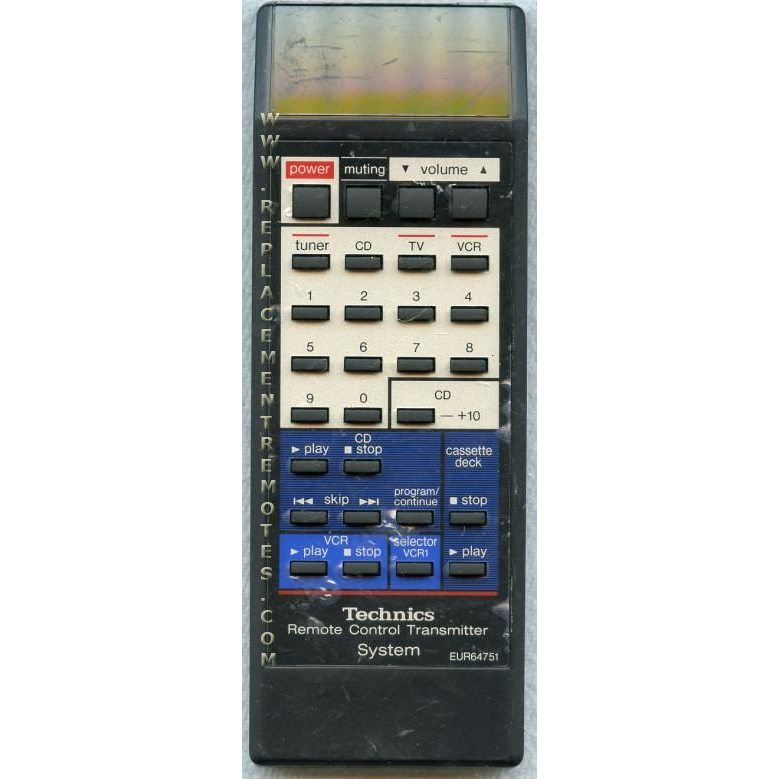 Control remoto de audio Technics EUR64751