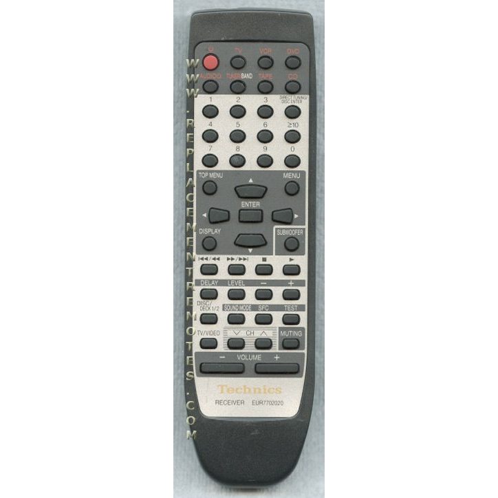 Control remoto del receptor Technics EUR7702020