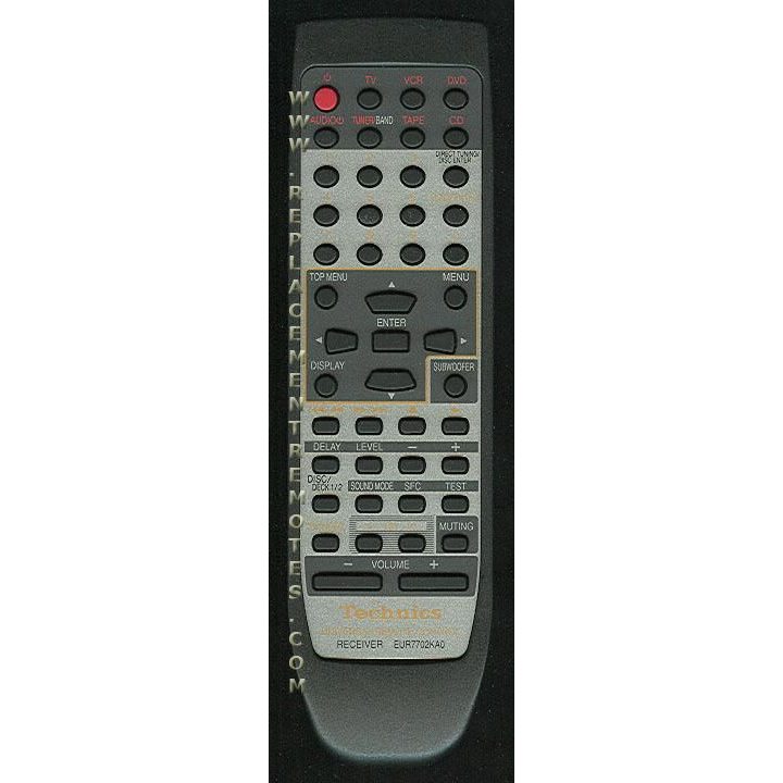 Control remoto del receptor Technics EUR7702KA0