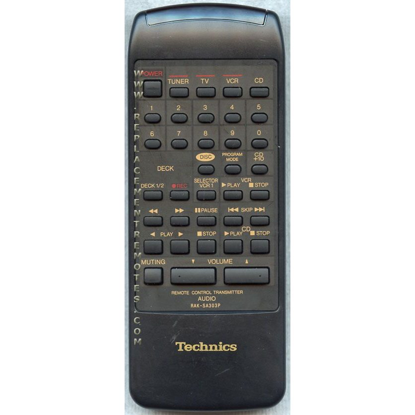 Control remoto de audio Technics RAKSA303P