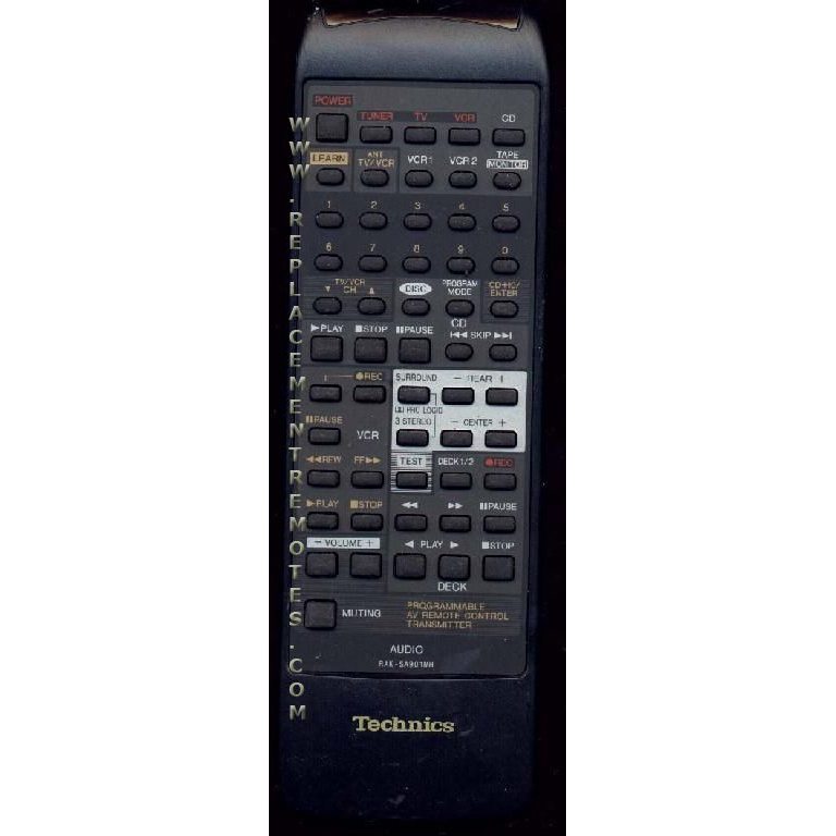Control remoto de audio Technics RAKSA901MH